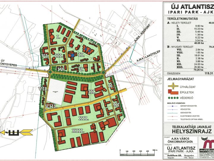 Új Atlantisz Ipari Park Részletes Rendezési Terv